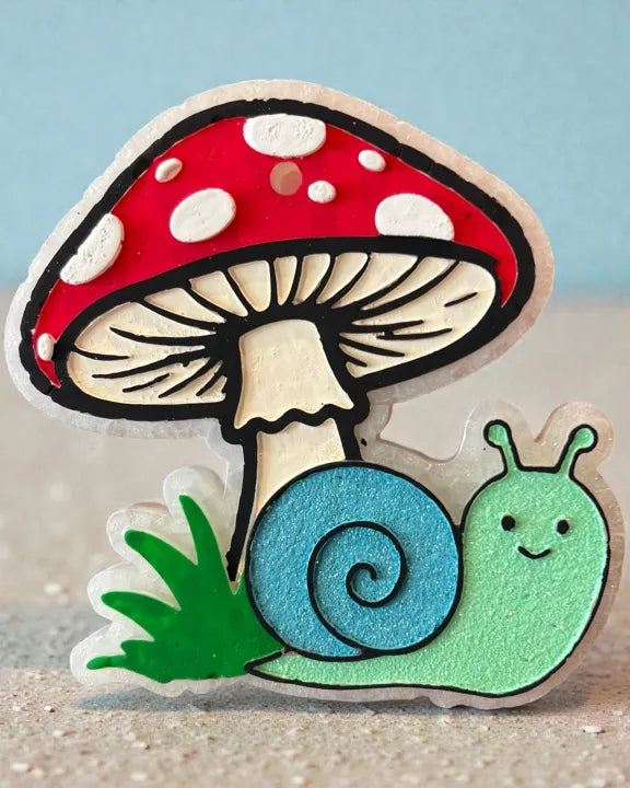Mushroom Garden Car Freshies