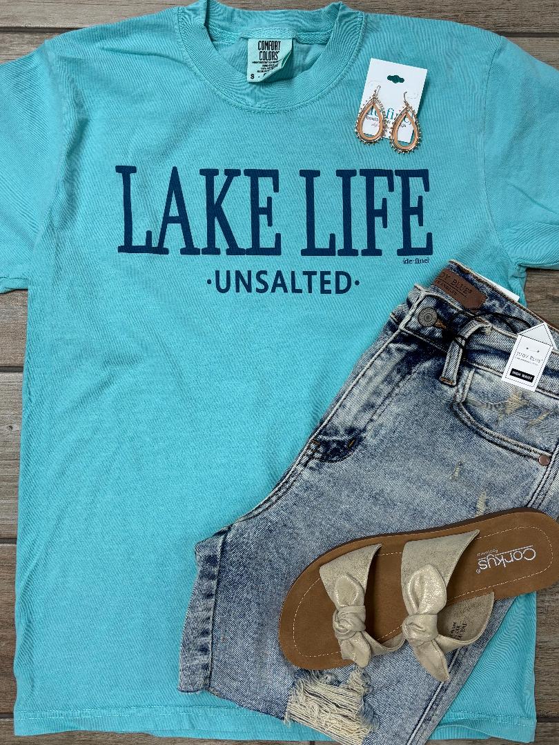 Lake Life Unsalted Graphic Tee or Tank or Sweatshirt