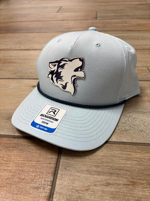 Shawnee Wolves Leatherette Patch Hats