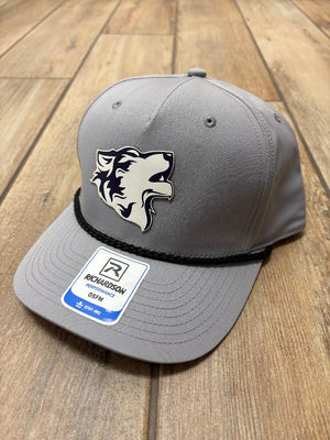 Shawnee Wolves Leatherette Patch Hats