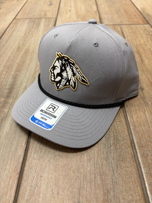 Tecumseh Savages Leatherette Patch Hats