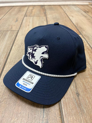 Shawnee Wolves Leatherette Patch Hats
