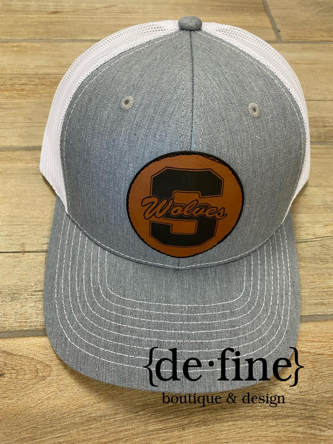 Richardson 112 Trucker Shawnee Wolves Patch Hat