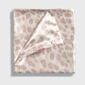 Kitsch Leopard King Size Satin Pillowcase