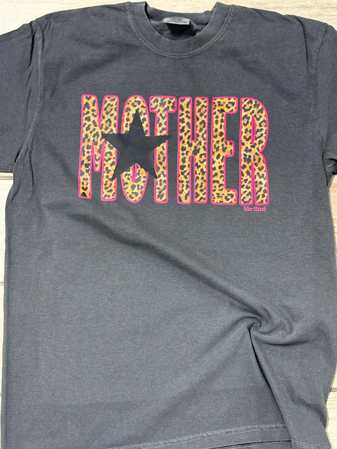 Leopard Mother Graphic Tee