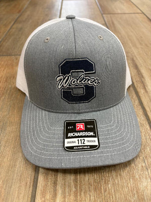 Shawnee Wolves Logo Hats