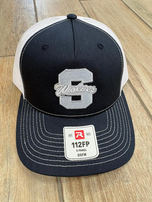 Shawnee Wolves Logo Hats