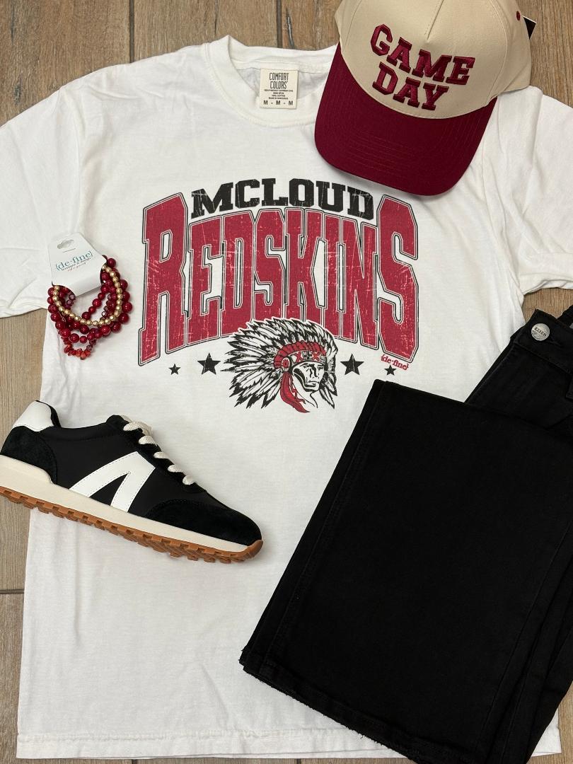 Mcloud Retro Varsity Letters Graphic Tee or Hoodie