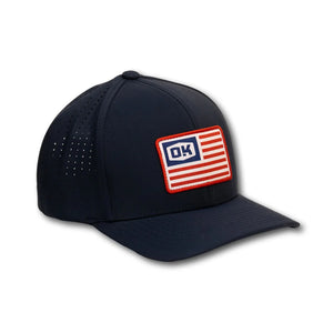 OKIE Merica Performance Navy or White Hat