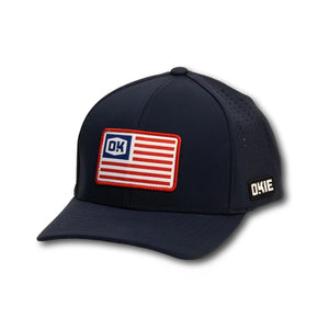 OKIE Merica Performance Navy or White Hat