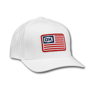OKIE Merica Performance Navy or White Hat
