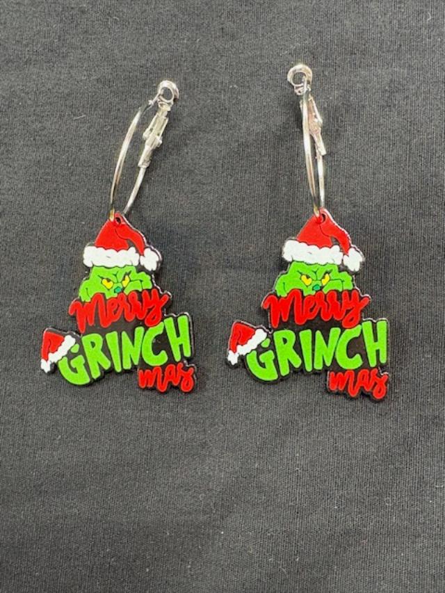 Grinch Earrings