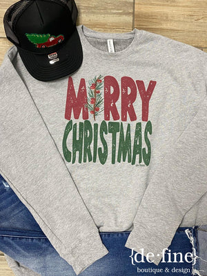 Merry Christmas Tee or Sweatshirt