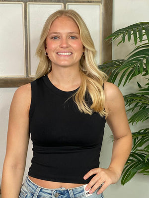 Fitted Cropped Tank in 9 Colors