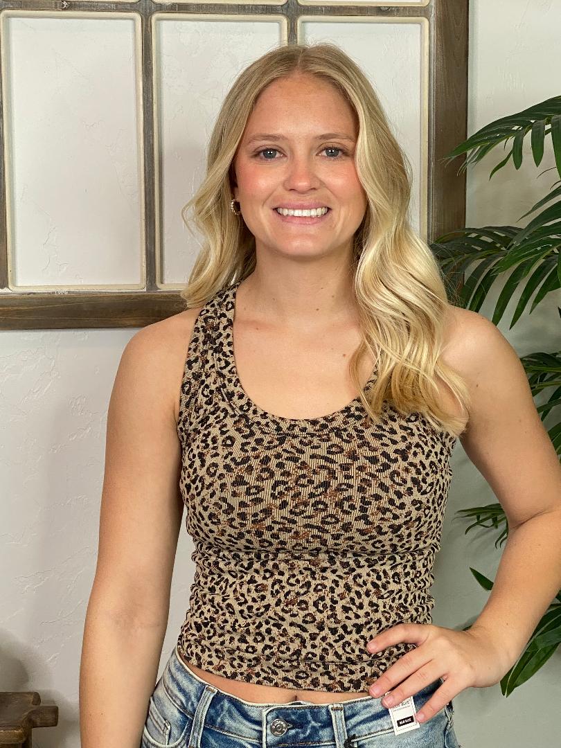 Leopard Tank Top