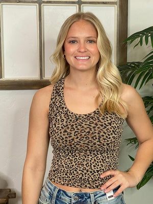 Leopard Tank Top