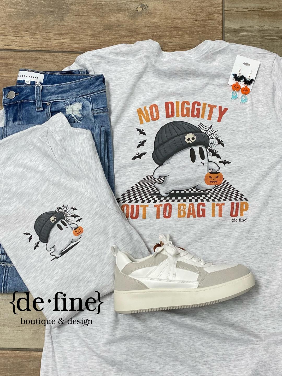 No Diggity... Bout to Bag it Up Graphic Tee