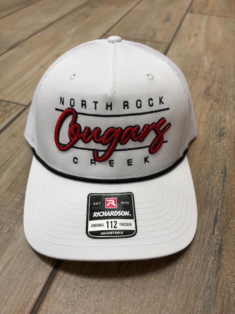 North Rock Creek Cougars Script Lined Hats