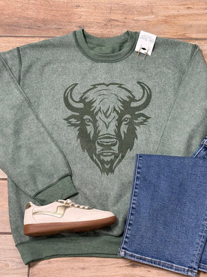 OBU Bison Inside Out Tee or Sweatshirt