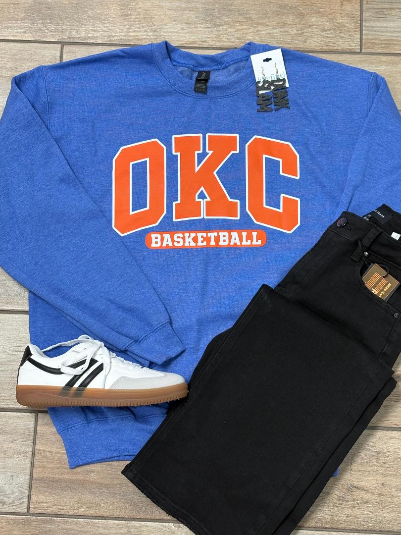 OKC Basketball Arch Tee or Sweatshirt