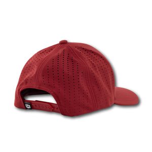 OKIE University Performance Hat in Crimson or White