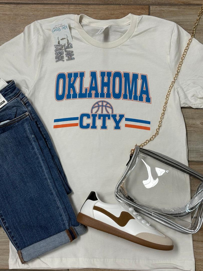 Oklahoma City Basketball Tee or Sweatshirt