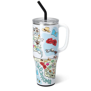 Swig Oklahoma Mega Mug 40oz