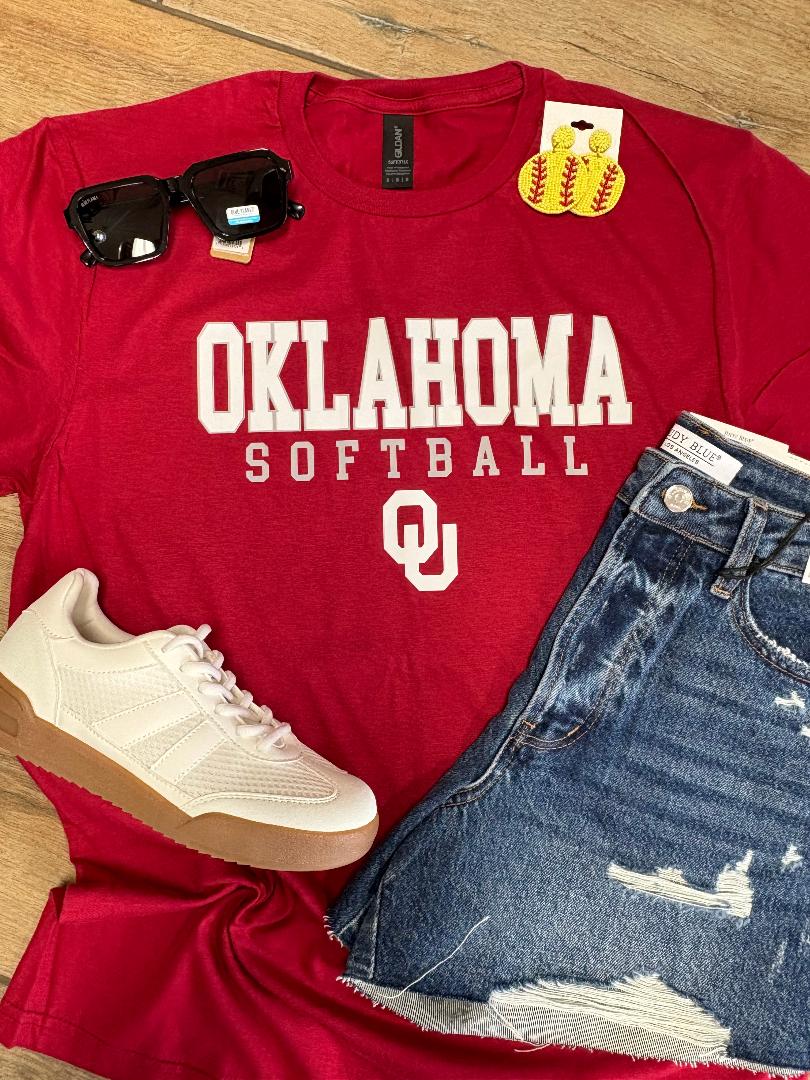 Oklahoma Softball Tee or Sweatshirt