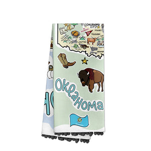Swig Oklahoma Tea Towel