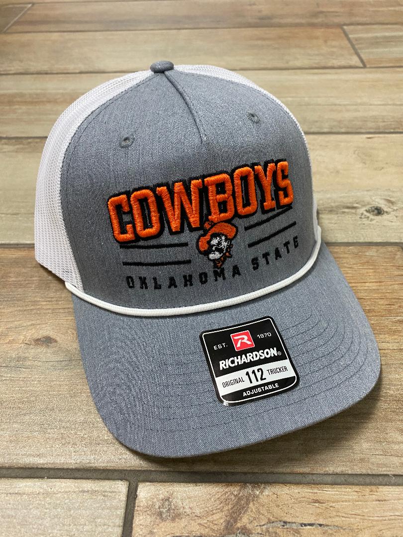 Oklahoma State Cowboys Lined Hats in Many Styles