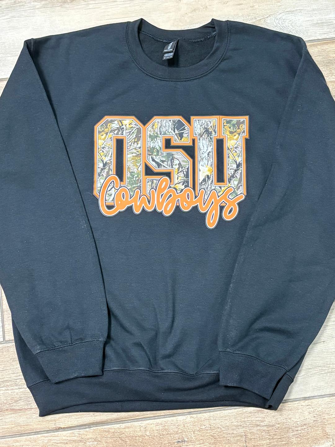 OSU Camo Tee or Sweatshirt