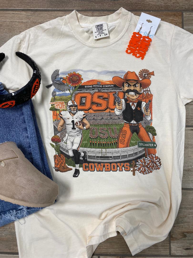 OSU Collage Graphic Tee or Sweatshirt