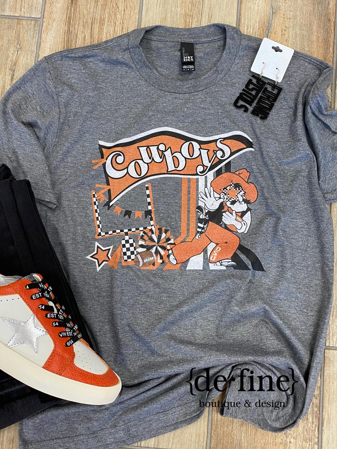 Oklahoma State Cowboys Pennant Graphic Tee