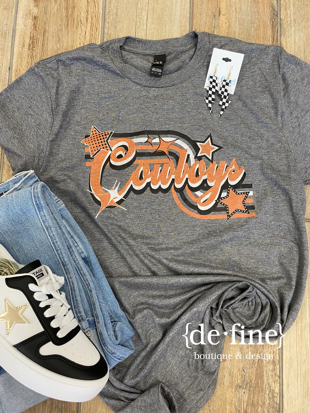 Oklahoma State Cowboys Track Graphic Tee