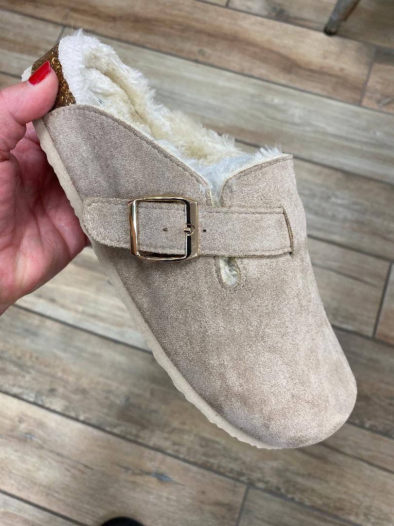 Outwoods Sherpa Lined Mules in 2 Colors