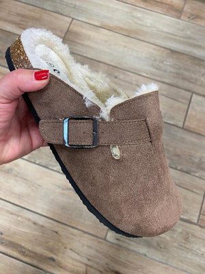 Outwoods Sherpa Lined Mules in 2 Colors