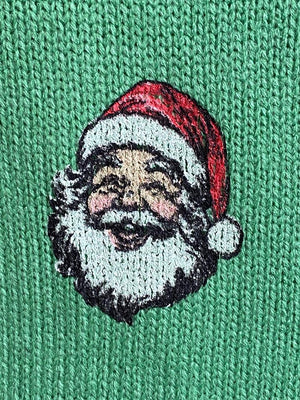 Green Santa Sweater