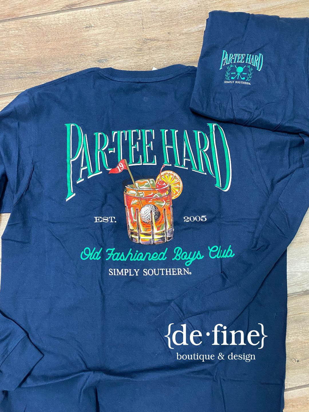 Simply Southern Partee Hard Long Sleeve Graphic Tee