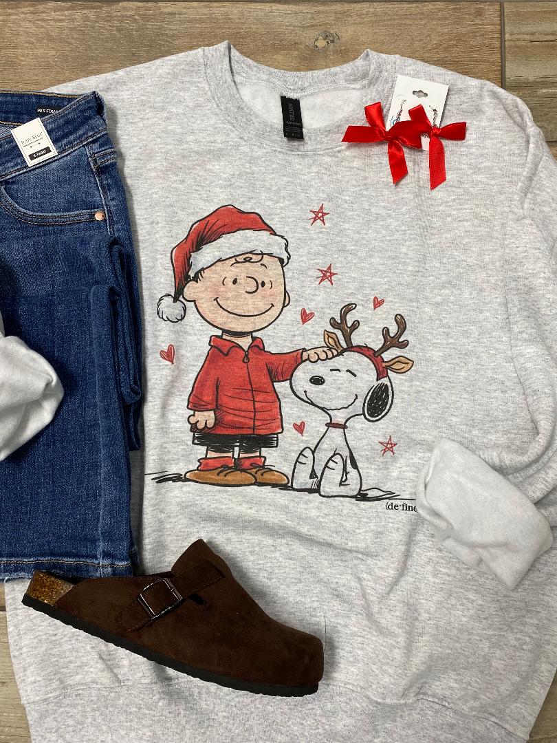Charlie B and His Dog Christmas Tee or Sweatshirt