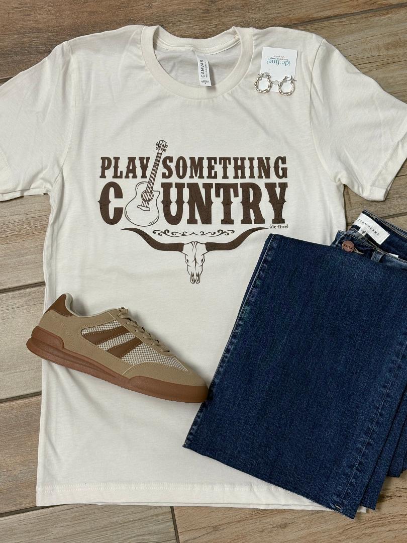 Play Something Country Graphic Tee or Sweatshirt