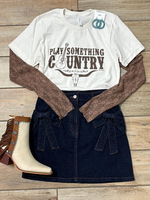 Play Something Country Graphic Tee or Sweatshirt