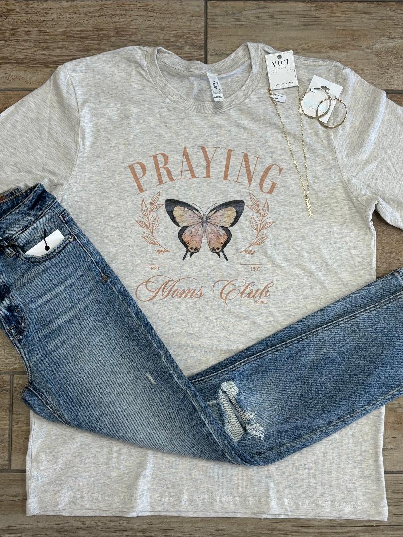 Praying Moms Club Graphic Tee