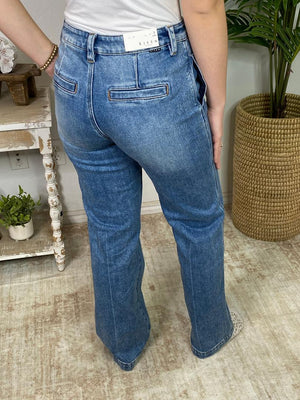 Risen Slouchy Straight Jeans