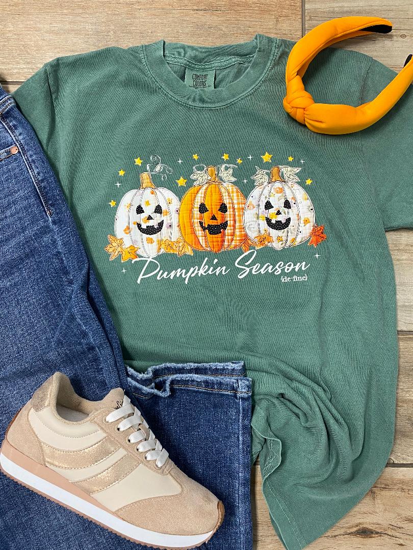 Pumpkin Season Graphic Tee, Long Sleeve or Sweatshirt