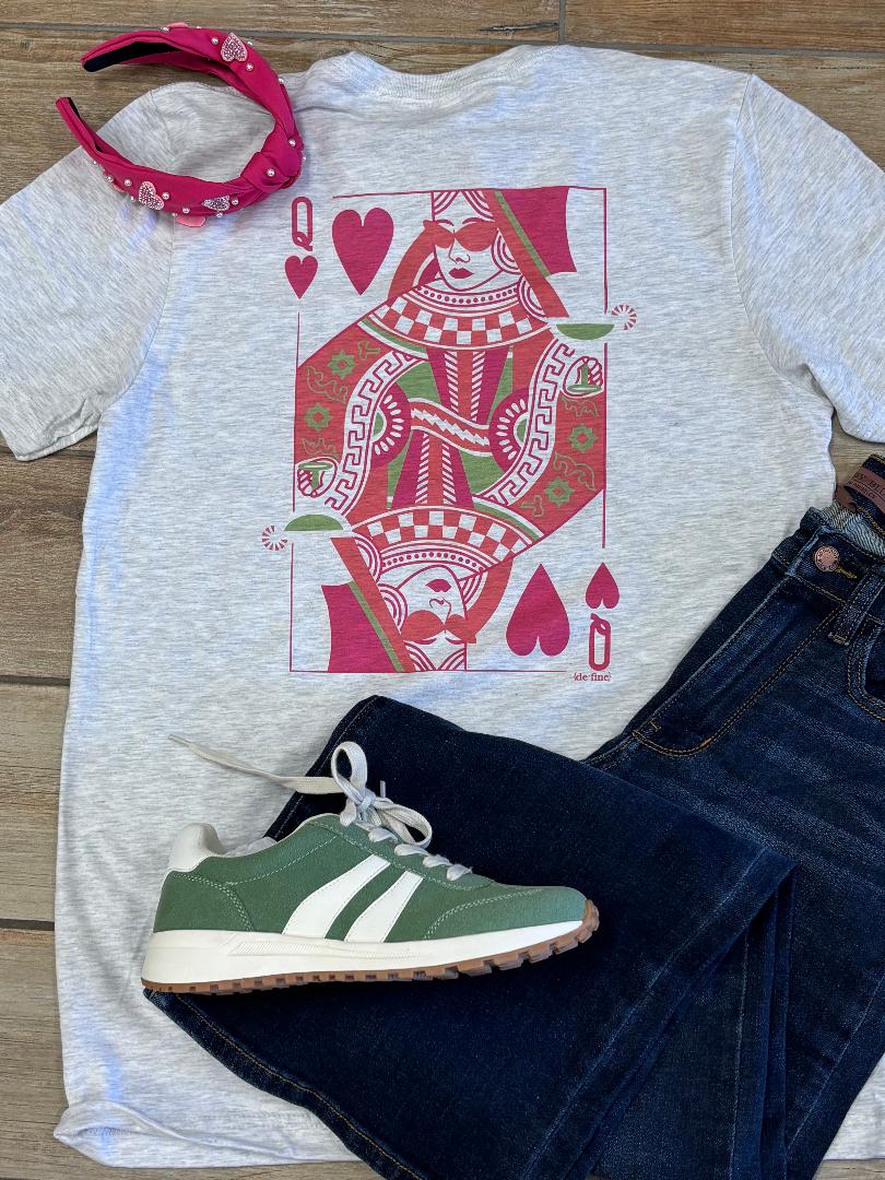 Queen of Hearts Graphic Tee or Sweatshirt