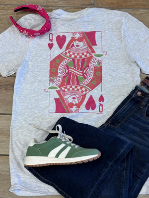 Queen of Hearts Graphic Tee or Sweatshirt