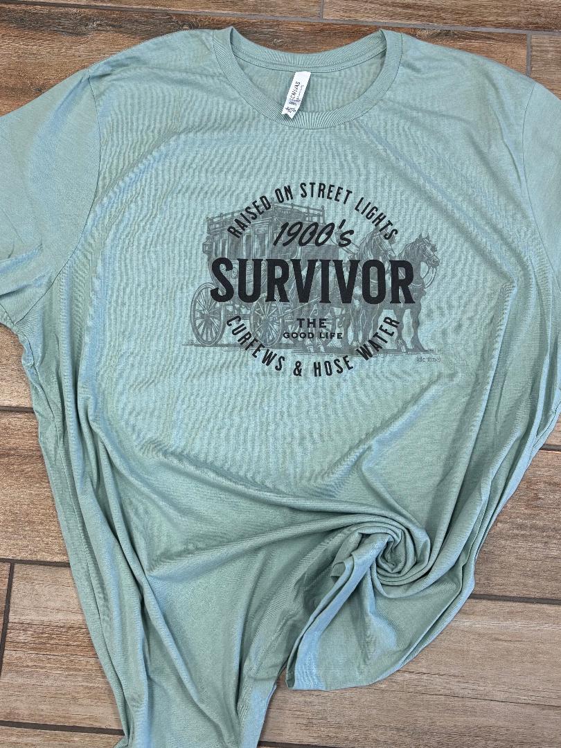 Raised On Street Lights, Curfews, & Hose Water Tee