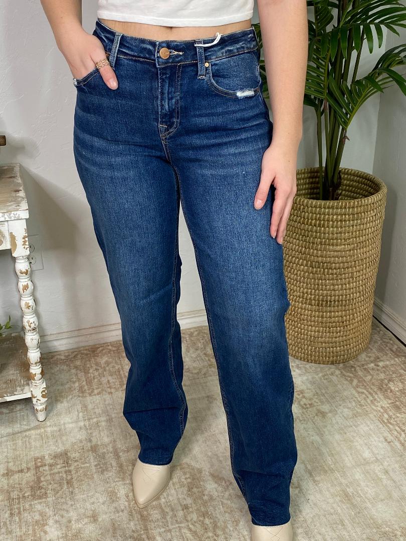 Risen HR Wide Baggy Jeans