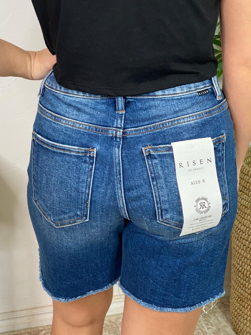 Risen Tummy Control Loose Fit Mid Length Shorts S-3XL