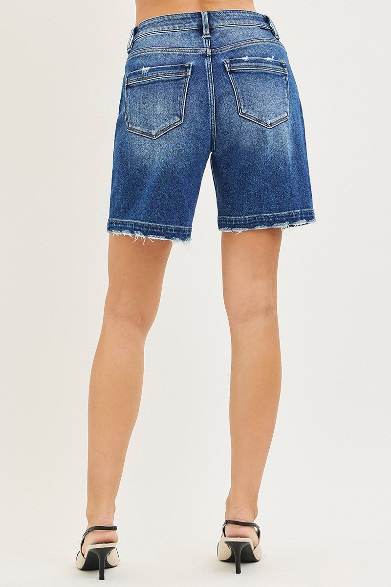 Risen Slouchy Bermuda Shorts in Curvy